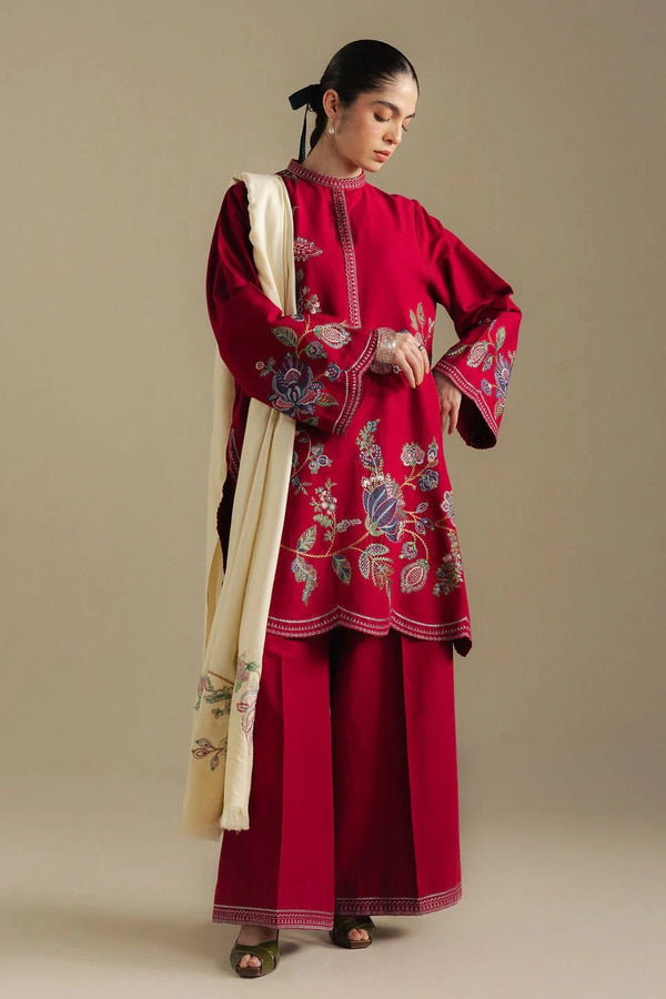 2Pcs Embroided