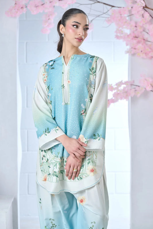 Ayleen Digital Printed 2-Piece Suit