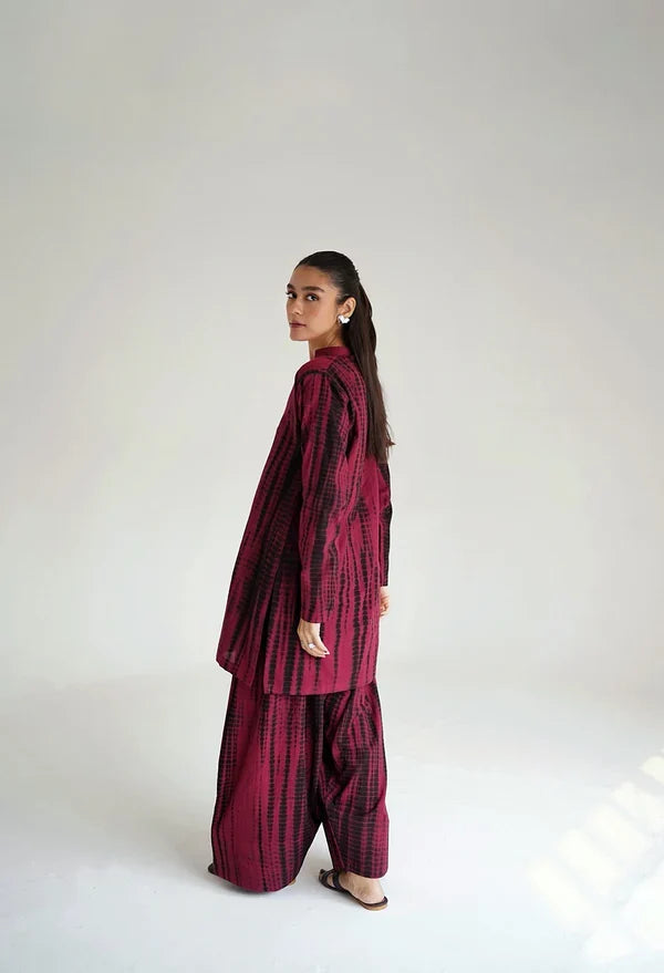 Cherry cola 2pcs {farshi shalwar}