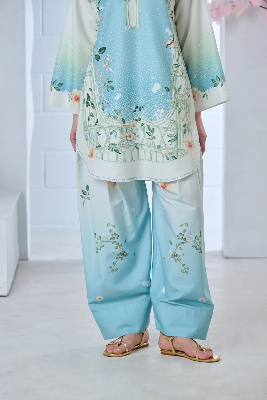 Ayleen Digital Printed 2-Piece Suit