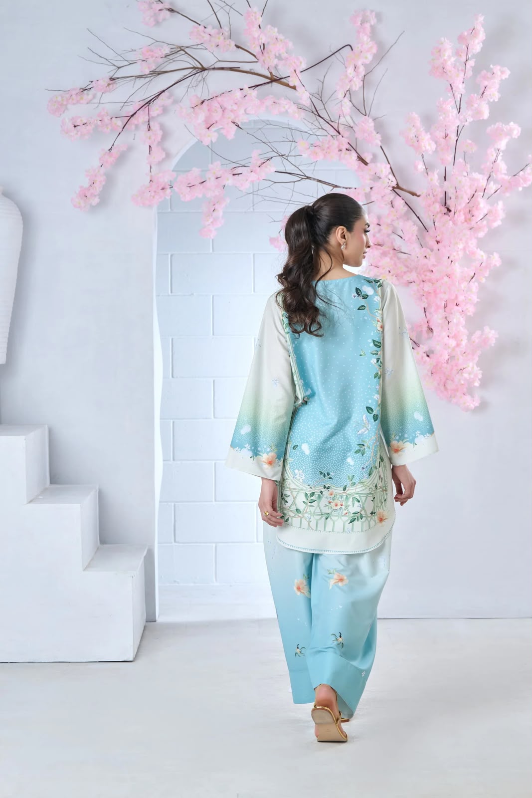 Ayleen Digital Printed 2-Piece Suit